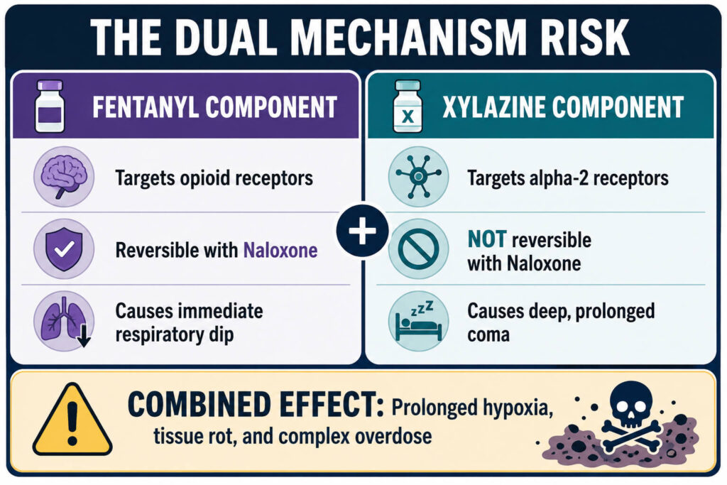What is tranq dope (xylazine + fentanyl) and why is it killing people in Baltimore?